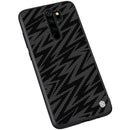 NILLKIN Reflective Slight Woven Polyester Mesh Anti-scratch Protective Case for Xiaomi Redmi Note 8 PRO