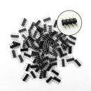 50Pcs 4 Pin Rgb Led Strip Male Plug Adapter Connector for 3528 5050 Strip L