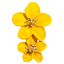 Drop Earrings for Women Double Layers Statement Hanging Dangling Fashion Je P1B7