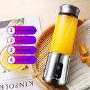 380Ml Portable Juicer Multifunction Cut Mixer Usb Charging 6 Blades Blender