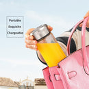 380Ml Portable Juicer Multifunction Cut Mixer Usb Charging 6 Blades Blender