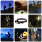 XANES XPE+COB 90 Rotatable LED Headlamp USB Rechargeable Outdoor Camping Hiking Cycling Fishing Light with Magnet