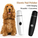 Dog Nail Grinder - Rechargeable Pet Nail Trimmer Gentle Painless Paws Trimm