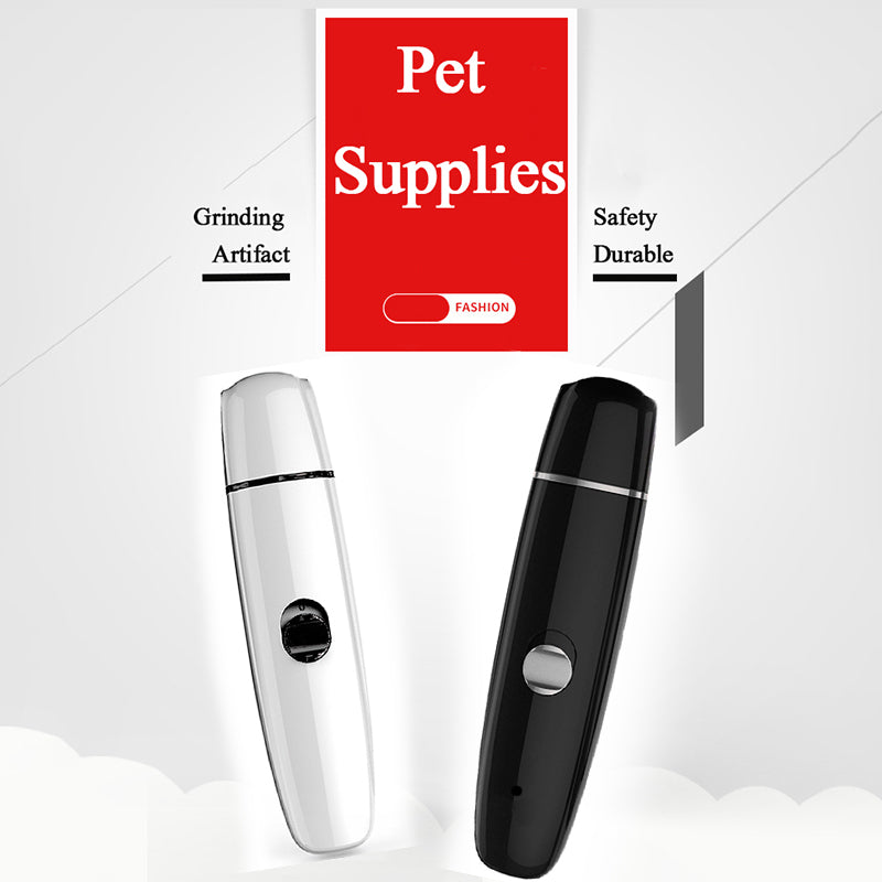 Dog Nail Grinder - Rechargeable Pet Nail Trimmer Gentle Painless Paws Trimm