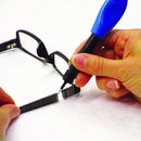 KCASA Lazer Bond 3 Second Rapid Repair UV Light Fix Liquid Sealer Extra Batteries Universal UV Glue