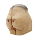 Latex Butt Head Mask Adult Ass Halloween Party Costume Accessory Prop Cosplay Mask