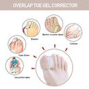 Gel Toe Spacer Separators, Bunion Corrector for Overlapping Toe,Fiber Toe S