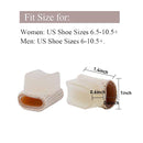 Gel Toe Spacer Separators, Bunion Corrector for Overlapping Toe,Fiber Toe S