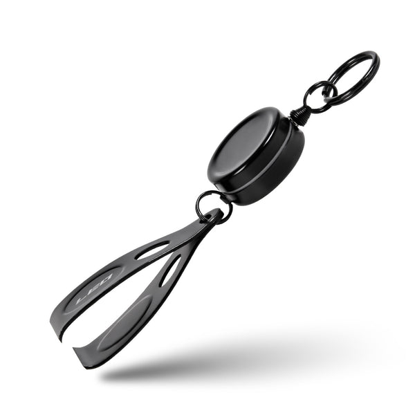 LEO 28072-T2 Stainless Steel Retractable Fishing Line Clippers+Ring Fishing Tool