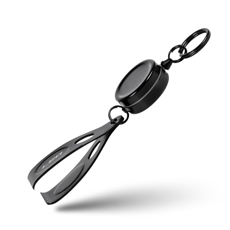 LEO 28072-T2 Stainless Steel Retractable Fishing Line Clippers+Ring Fishing Tool