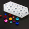 DIY Diamond Resin Casting Molds Silicone Jewelry Pendant Craft Making Mould