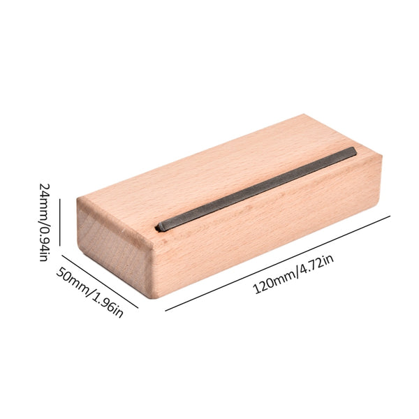 Hard Maple Guitar Fret End Bevel File Luthier Professional Repair Tools