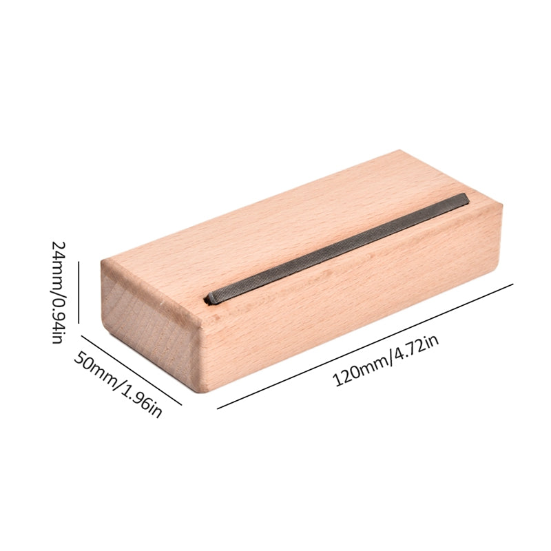 Hard Maple Guitar Fret End Bevel File Luthier Professional Repair Tools