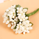 12pcs Artificial Simulation Berry Flower Headwear Garlan Gift Party Decoration