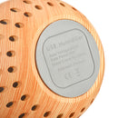 7 Colors USB Mini Wood Grain Air Purifier Humidifier Aroma Essential Oil Diffuser LED Lights