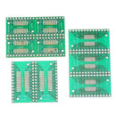 35Pcs 7 Values Each 5 PCB Board Kit SMD Turn To DIP SOP MSOP SSOP TSSOP SOT23