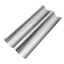 1Pcs Non-Stick Perforated Baguette Pan French Bread Mold Wave Loaf, 1 Pack