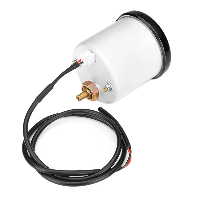 2Inch 52Mm 7 Color Led Mechanical Turbo Boost Psi Pressure Vacuum Gauge Met D2P9