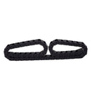 7*7mm 1M Length Opening Plastic Towline With End Connectors for 3D Printer
