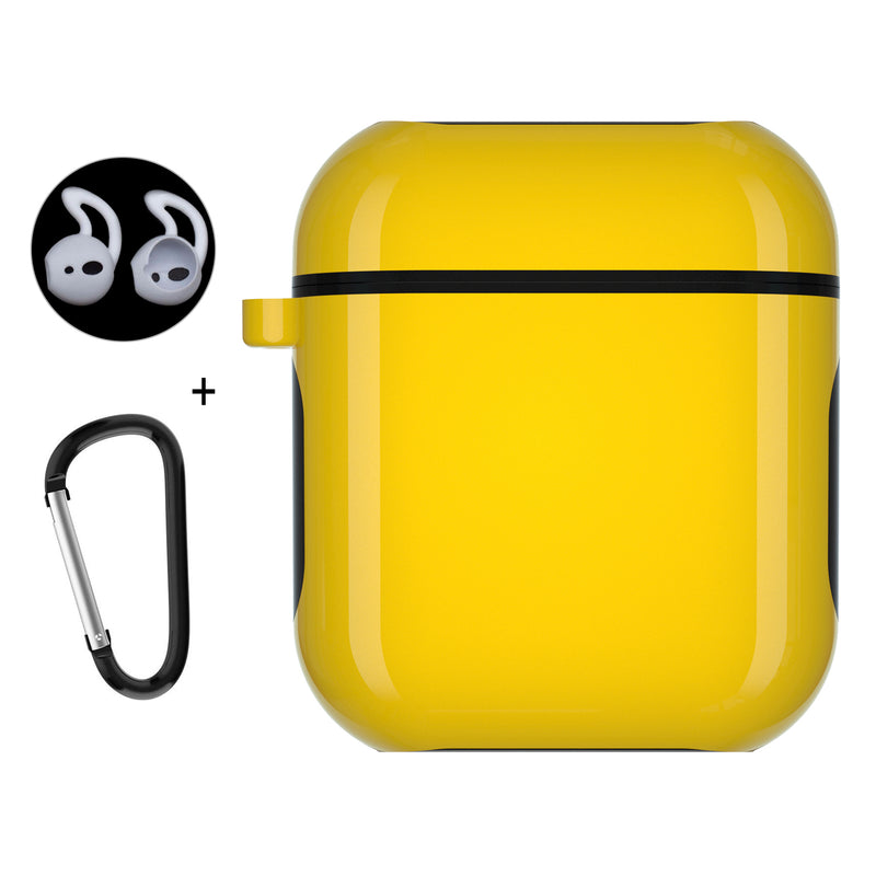 Enkay Dustproof Earphone PC Protective Case + Ear Tips + Anti-lost Hook For Apple AirPods 1 & Apple AirPods 2