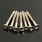 6 String Fixed Bridge Guitar Part Hardtail Bridge For Electric Guitar