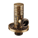 Antique Brass Triangle Valve Bathroom Accessory G1/2 Brass Angle Stop Valve Filling Valve Cylinder Type