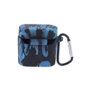 Bakeey Camouflage Silicone Anti-dust Earphone Bag Protective Storage Case Cover with Keychain for Xiaomi Air 2 Earphone