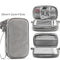 Boona 19cm*11cm Digital Accessories Storage Bag Double Layer 20000mAh Power Bank U Disk Memory Card USB Cable Organizer Travel Bag