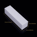 White Buffer Sanding Block Files Grit Manicure Nail Art Tips Tool