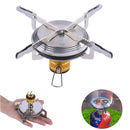 Portable Folding Mini Camping Stove Outdoor Pocket Gas Survival Furnace Picnic Cooking Tools
