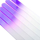 Crystal Shine Glass Nail Files Buffer Manicure Tools Kit Set Gradient Rainb