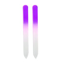 Crystal Shine Glass Nail Files Buffer Manicure Tools Kit Set Gradient Rainb