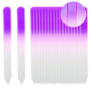 Crystal Shine Glass Nail Files Buffer Manicure Tools Kit Set Gradient Rainb
