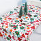 6Pcs Colorful Christmas Pvc Disposable Table Runner Printed Tablecloth Tabl P8S5