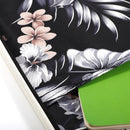 White Flower Folder Multifunction A4 Bag Storage Bag Portable Tablet File P