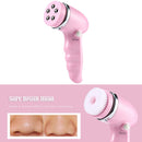 4-In-1 Electric Facial Cleansing Devices Cleaning Brush Pore Cleanser Facia