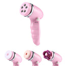 4-In-1 Electric Facial Cleansing Devices Cleaning Brush Pore Cleanser Facia