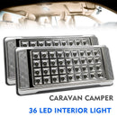 2Pcs 12V Indoor Ceiling Car Lights Rv Spot Lights Yacht Lights Led Reading  C2K9