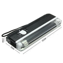 Handheld Uv Black Light Ultraviolet Lamp with Torch Portable Money Detector G2A8