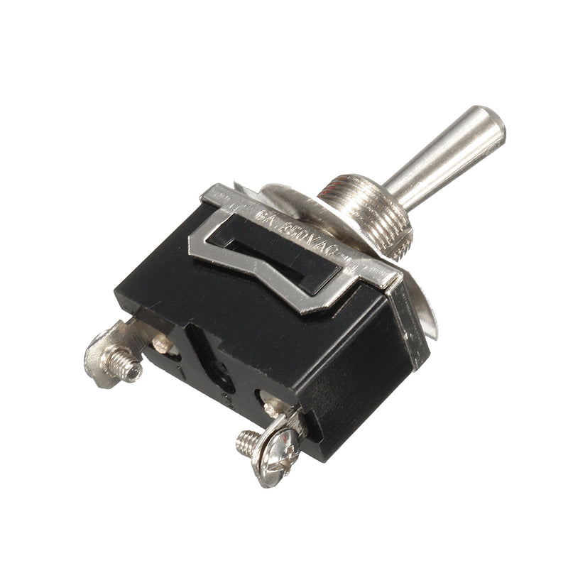 Excellway 12V Heavy Duty Toggle Switch Flick ON/OFF Car Boat Light Switch Spst With Missile Cover