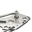 DANIU EDC Multi Pocket Tool Carabiner Screwdriver Wrench Gear Key Holder Clip Folder Keychain