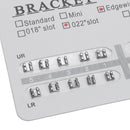 Roth/Mbt Dental Orthodontic Bracket With Hooked Wire Bow Bracket Teeth Redress Bracket