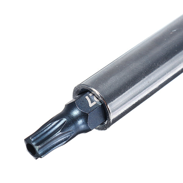 BROPPE 17Pcs 1/4 Hex Shank Screwdriver Bits Set Torx Phillips Electric Screwdriver Bits with Holder