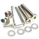 2pcs  Luggage Suitcase Replacement Wheels Axles Deluxe Repair 6328mm