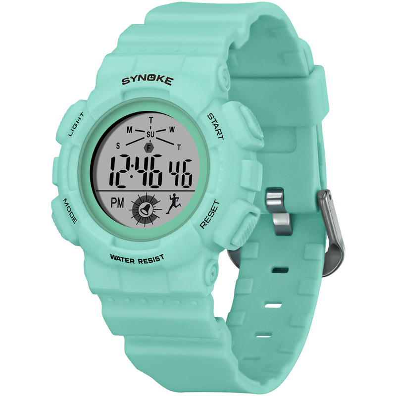SYNOKE 9111 Children Watch 3ATM Waterproof Luminous Display Student Outdoor Sport Digital Watch