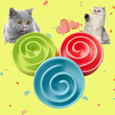 Pet Slow Feeder Bowl Dog Cat Interactive Eating Feed Food Dish Feeding Bowl