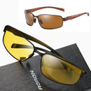 Polarized Sunglasses Anti-Glare Lens TAC Men Women Driving Night Vision Glasse