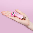 ZHIBAI DL2 Cordless Razor Shaver for Women Mini Handheld Shaver 5 Blade