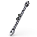 CNC Motorcycle Waterproof Noctilucent Modified Balance Bar With Clock And Thermometer