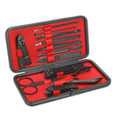 Y.F.M 12Pcs Nail Clipper Tools Cutter Manicure Pedicure Beauty Set Grooming Trimming Kit